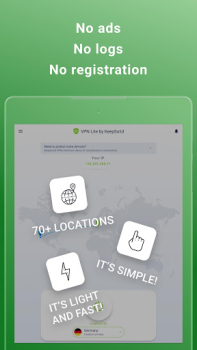 تحميل VPN Lite Without Registration أدوات لنظام أندرويد لقطة شاشة 7