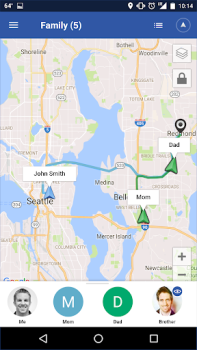 تحميل Glympse - Share GPS location الاجتماعية لنظام أندرويد لقطة شاشة 6