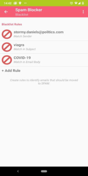 تحميل Email Spam Blocker عمل لنظام أندرويد لقطة شاشة 3