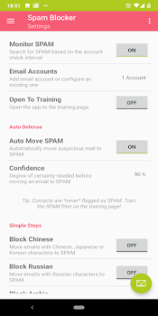 تحميل Email Spam Blocker عمل لنظام أندرويد لقطة شاشة 4