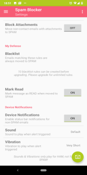 تحميل Email Spam Blocker عمل لنظام أندرويد لقطة شاشة 5
