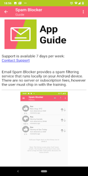 تحميل Email Spam Blocker عمل لنظام أندرويد لقطة شاشة 6