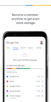 تحميل Google One عمل لنظام أندرويد لقطة شاشة 3