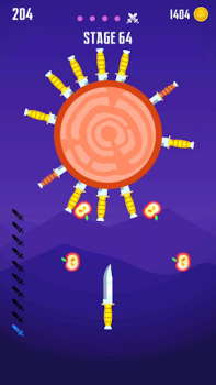 تحميل Knife Fun - Greats Knife Games ألعاب عارضة لنظام أندرويد لقطة شاشة 2