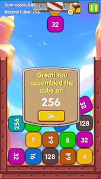 تحميل Funny Cubes:2048 - Puzzle Game الألغاز لنظام أندرويد لقطة شاشة 3
