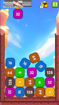 تحميل Funny Cubes:2048 - Puzzle Game الألغاز لنظام أندرويد لقطة شاشة 5