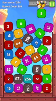 تحميل Funny Cubes:2048 - Puzzle Game الألغاز لنظام أندرويد لقطة شاشة 7