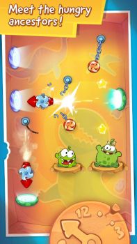 تحميل Cut the Rope: Time Travel الألغاز لنظام أندرويد لقطة شاشة 4