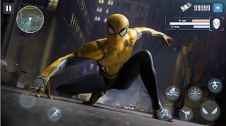 تحميل Spider Hero Rope: Gangster Man العاب اكشن لنظام أندرويد لقطة شاشة 4