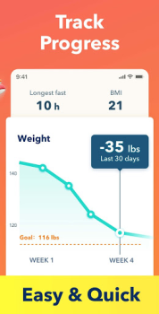 تحميل 168 Intermittent Fasting App الصحة واللياقة البدنية لنظام أندرويد لقطة شاشة 3