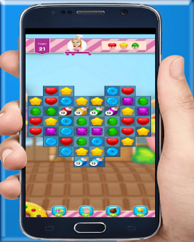 تحميل Sweet candy match games الألغاز لنظام أندرويد لقطة شاشة 4