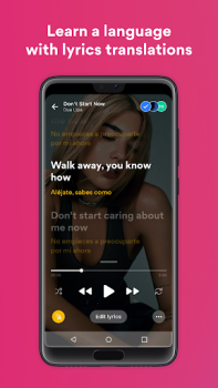 تحميل Musixmatch Lyrics الموسيقى والصوت لنظام أندرويد لقطة شاشة 3
