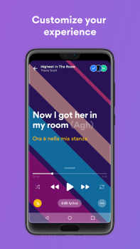 تحميل Musixmatch Lyrics الموسيقى والصوت لنظام أندرويد لقطة شاشة 6