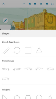 تحميل Adobe Photoshop Sketch فن و تصميم لنظام أندرويد لقطة شاشة 5