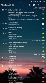 تحميل Your Calendar Widget عمل لنظام أندرويد لقطة شاشة 4