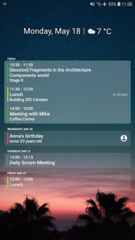 تحميل Your Calendar Widget عمل لنظام أندرويد لقطة شاشة 7