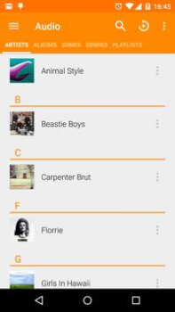 تحميل VLC for Android مشغلات الفيديو والمحررين لنظام أندرويد لقطة شاشة 4