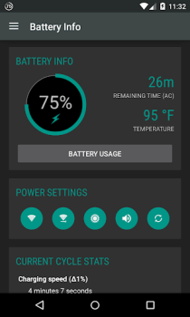 تحميل Battery Widget Reborn أدوات لنظام أندرويد لقطة شاشة 3