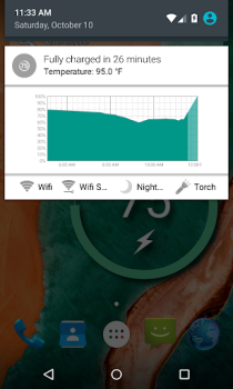 تحميل Battery Widget Reborn أدوات لنظام أندرويد لقطة شاشة 5