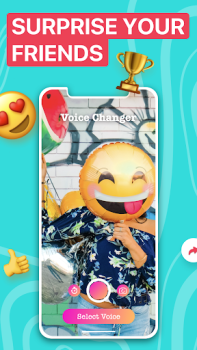 تحميل Voicer Celebrity Voice Changer وسائل الترفيه لنظام أندرويد لقطة شاشة 4