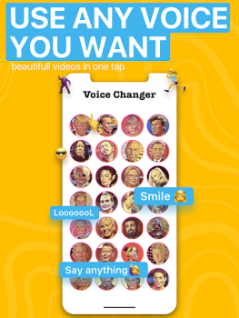 تحميل Voicer Celebrity Voice Changer وسائل الترفيه لنظام أندرويد لقطة شاشة 7