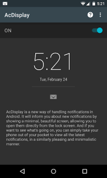 تحميل AcDisplay إضفاء الطابع الشخصي لنظام أندرويد لقطة شاشة 3