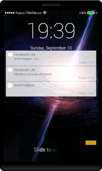 تحميل Black Hole Lock Screen إضفاء الطابع الشخصي لنظام أندرويد لقطة شاشة 3