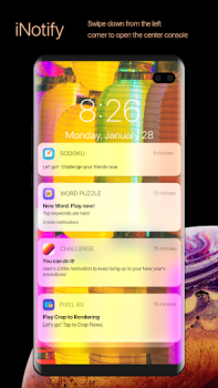 تحميل iNotify & Control Center iOS14 أدوات لنظام أندرويد لقطة شاشة 3