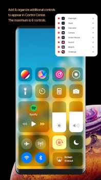 تحميل iNotify & Control Center iOS14 أدوات لنظام أندرويد لقطة شاشة 5