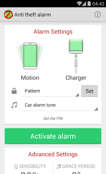 تحميل Anti Theft Alarm أدوات لنظام أندرويد لقطة شاشة 2