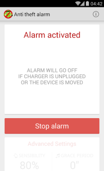 تحميل Anti Theft Alarm أدوات لنظام أندرويد لقطة شاشة 4