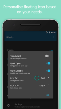 تحميل Blackr: OLED Screen Off أدوات لنظام أندرويد لقطة شاشة 7