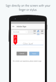 تحميل Adobe Acrobat Sign اعمال لنظام أندرويد لقطة شاشة 4