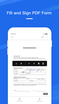 تحميل WPS PDF Fill & Sign عمل لنظام أندرويد لقطة شاشة 2