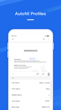 تحميل WPS PDF Fill & Sign عمل لنظام أندرويد لقطة شاشة 3