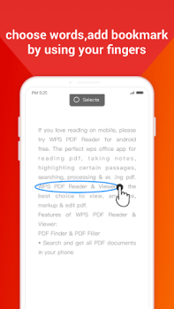تحميل WPS PDF عمل لنظام أندرويد لقطة شاشة 2