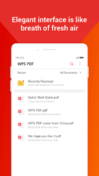 تحميل WPS PDF عمل لنظام أندرويد لقطة شاشة 3