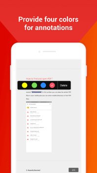 تحميل WPS PDF عمل لنظام أندرويد لقطة شاشة 7