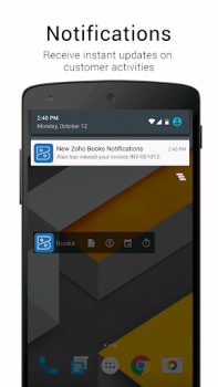 تحميل Accounting App - Zoho Books اعمال لنظام أندرويد لقطة شاشة 4