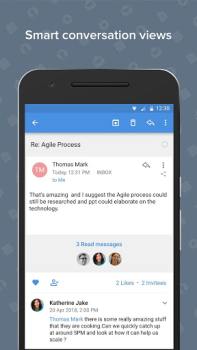 تحميل Zoho Mail - Email and Calendar عمل لنظام أندرويد لقطة شاشة 3