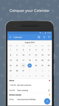 تحميل Zoho Mail - Email and Calendar عمل لنظام أندرويد لقطة شاشة 5