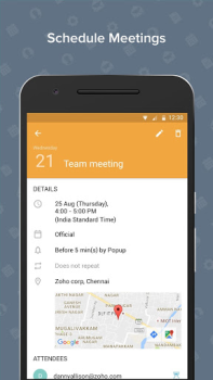 تحميل Zoho Mail - Email and Calendar عمل لنظام أندرويد لقطة شاشة 6
