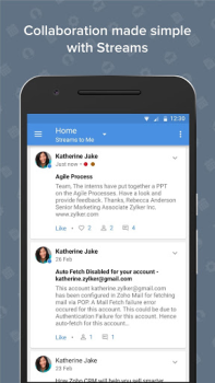 تحميل Zoho Mail - Email and Calendar عمل لنظام أندرويد لقطة شاشة 7