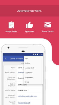 تحميل Mobile Forms App - Zoho Forms اعمال لنظام أندرويد لقطة شاشة 4