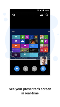تحميل Zoho Meeting - Online Meetings اعمال لنظام أندرويد لقطة شاشة 3