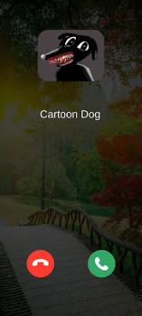 تحميل FAKE CALL CARTOON dog ألعاب عارضة لنظام أندرويد