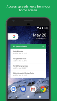 تطبيق جداول البيانت-Zoho Sheet