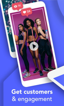تحميل Boosted Ad Maker by Lightricks مشغلات الفيديو والمحررين لنظام أندرويد لقطة شاشة 2