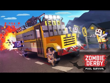 تحميل Zombie Derby: Pixel Survival سباق لنظام أندرويد لقطة شاشة 8