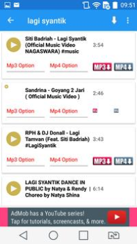 تحميل Mp3Mp4U Download mp3 الموسيقى والصوت لنظام أندرويد لقطة شاشة 4